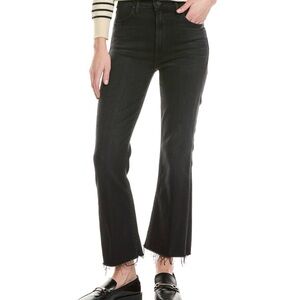 MOTHER the ankle fray jeans black